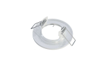 Ceiling lighting point fitting SARA round Fixted white